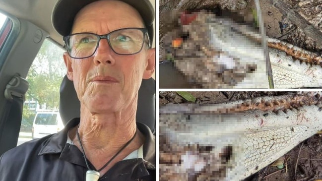 The beloved croc's death has left the community reeling. Picture: Supplied