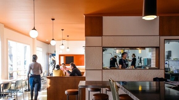 Dining room at Comida, Hahndorf