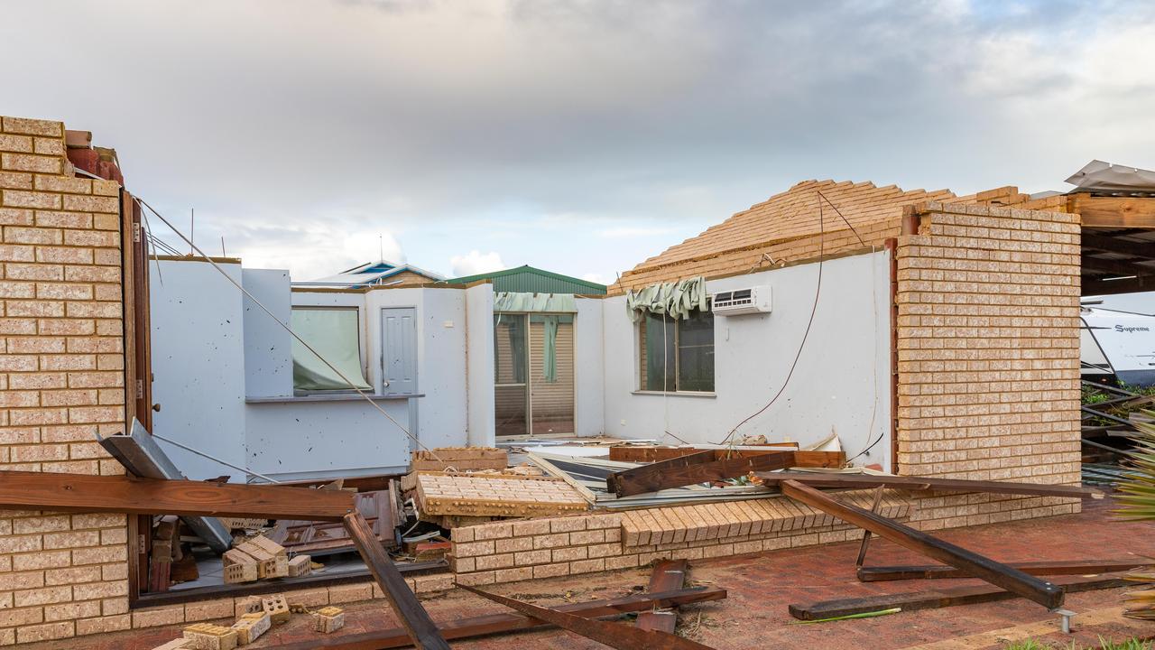 Numerous homes in the town were destroyed. Picture: Yvonne McKenzie/Getty Images