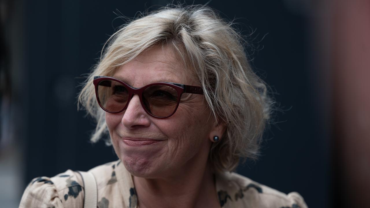 Domestic violence victim Rosie Batty before the roundtable discussion into domestic violence on Wednesday. Picture: Naomi Jellicoe