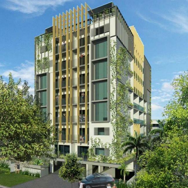 Mr Biancotti has long-term plans to build a tower behind the existing Sarayi Boutique Hotel. This eight-storey structure was the original plan, although it is understood to have since been downgraded to six storeys. Picture: Supplied