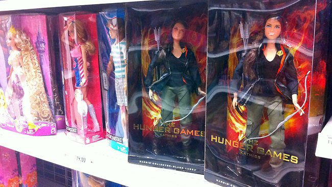 The hunger games deals dolls