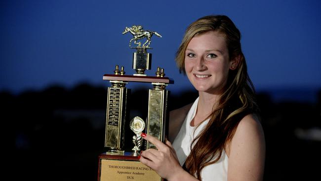 Jamie Kah won the Dux of the Thoroughbred Racing in South Australia as a teen.