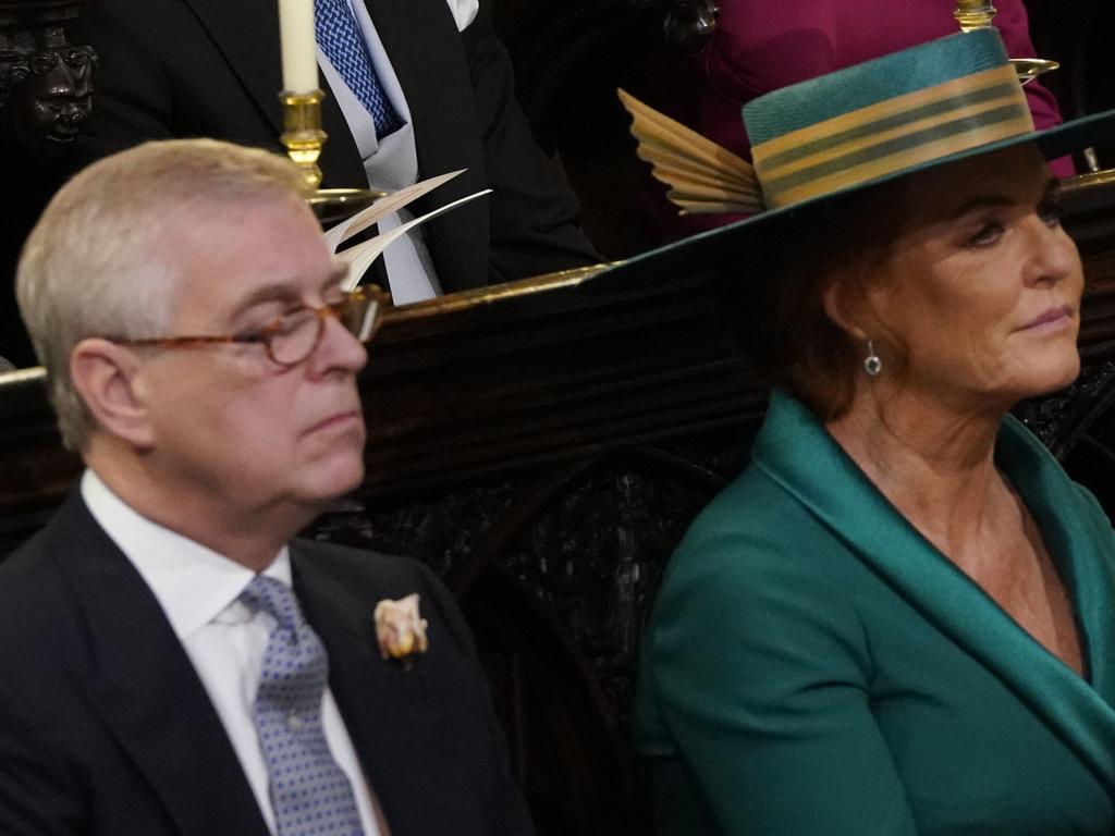 Prince Andrew and Sarah Ferguson. Picture: Getty