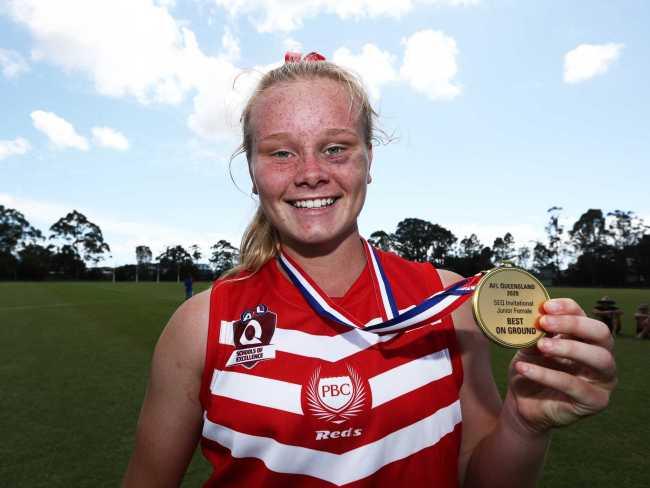 Palm Beach star Alannah Welsh was best on ground.