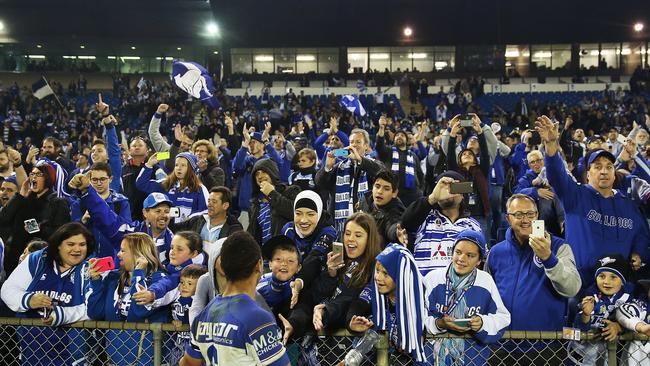 Morris says the Belmore atmosphere was electric all week. Picture: Phil Hillyard