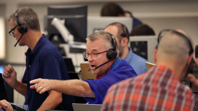 Equity markets around the world are volatile amid fears of a slowdown. Picture: Scott Olson/Getty Images/AFP