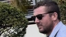 Daniel Edward Burnett leaves Gympie Magistrates Court on Thursday January 30, 2025, after pleading guilty to one count of sexual assault, and two counts of common assault.