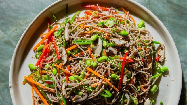 Lennox Hastie’s cold noodle salad. Photo: Nikki To