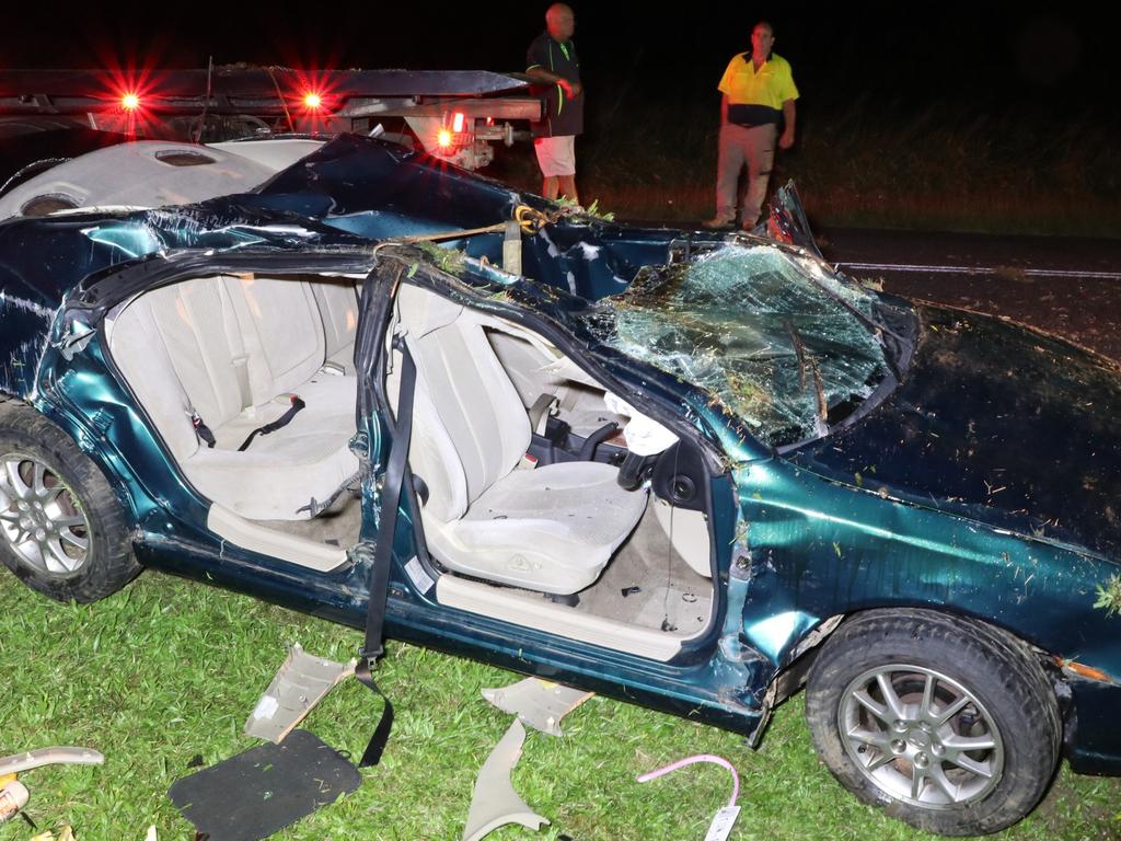 Conway Road fatal car crash. Picture: Supplied