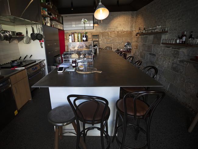 Ed's Spuntino Cafe and Bar’s intimate dining space. Picture: Chris Kidd