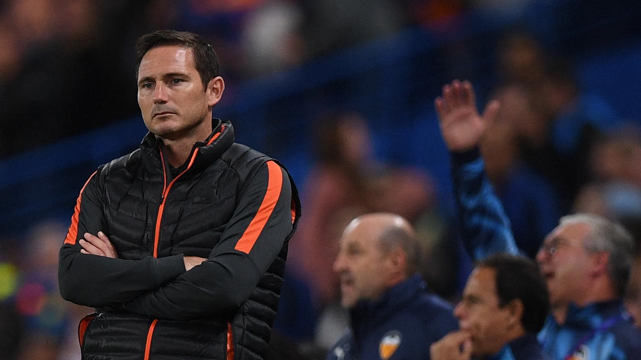 Not happy: Frank Lampard isn’t impressed at FIFA’s latest call. (Photo by DANIEL LEAL-OLIVAS / AFP)