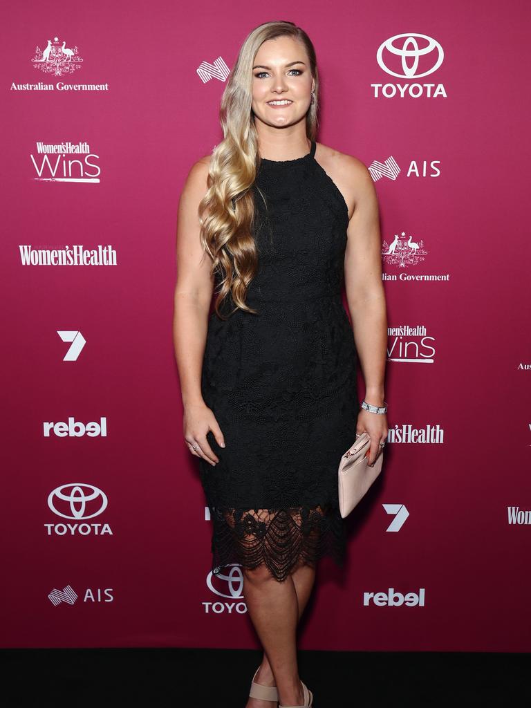 AFLW player Hayley Miller. (Photo by Brendon Thorne/Getty Images)