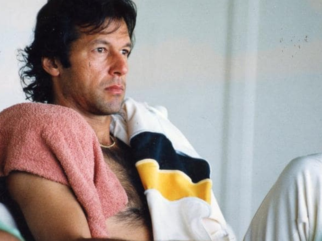 While playing for Sydney University in 1984, Imran Khan famously enjoyed a mid-match tryst with a blonde fan, returning 20 minutes late before bowling his team to victory. Picture: News Limited