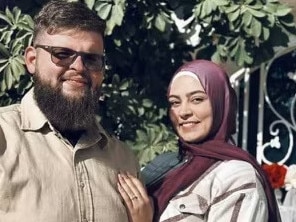 Ibrahim Bazzi and wife Shorouk Hammoud. Picture: ABC News