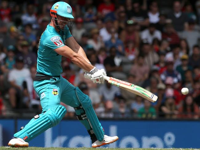 Skipper Chris Lynn did not have the best of seasons for Brisbane Heat.