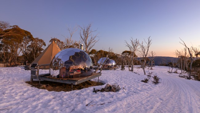 I ditched skiing for glamping at Mt Hotham