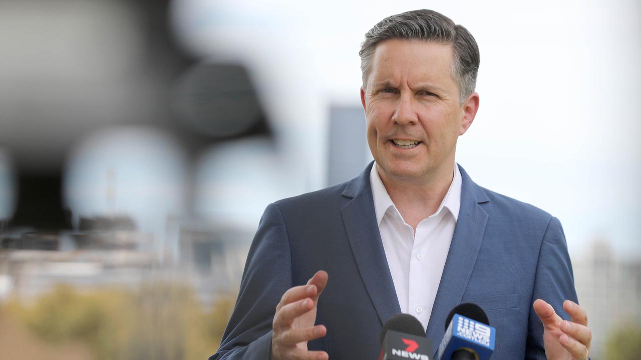 Health Minister Mark Butler said the eligibility expansion would help keep hospitalisations down ahead of an expected Covid-19 peak. Picture: NCA NewsWire/Dean Martin