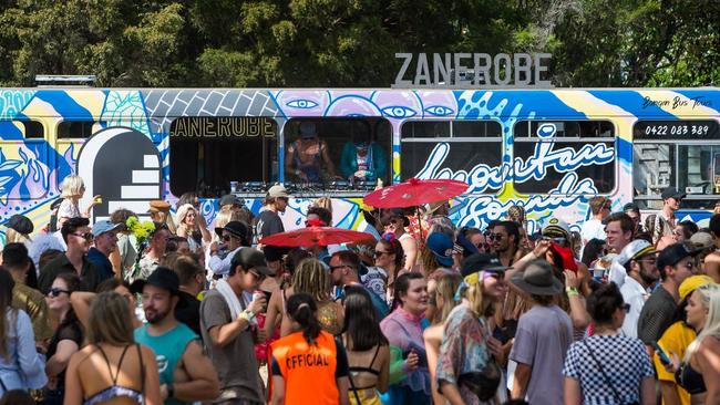 Thousands turned out for the popular music festival where 50 people were caught with drugs but none of them are pictured here. Photo: Mountain Sounds Facebook page.