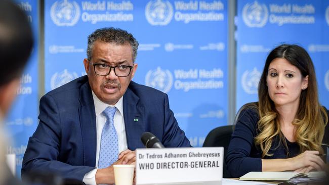 World Health Organisation (WHO) Director-General Tedros Adhanom Ghebreyesus. Picture: supplied