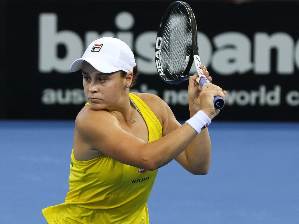 World No.1 Ash Barty respects tennis legend Margaret Court’s amazing career but doesn’t agree with her controversial views. Picture: Supplied