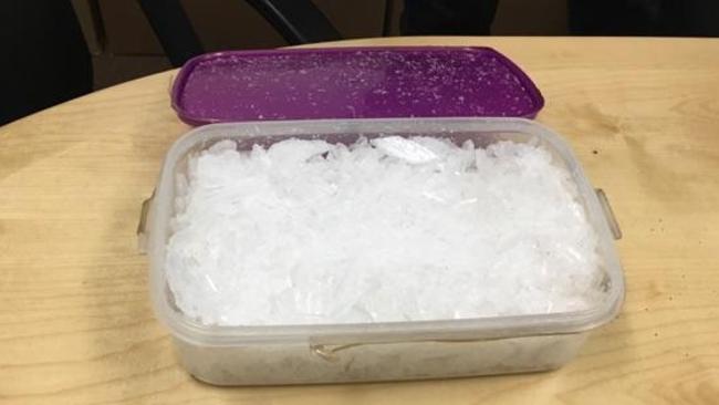 100kg of ice was seized in Mexico in September. Picture: NSW Police.