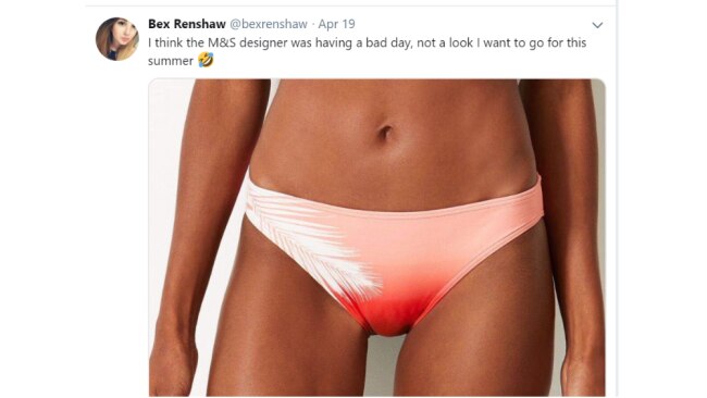 Unfortunate M&S bikini makes you look like you've had a period