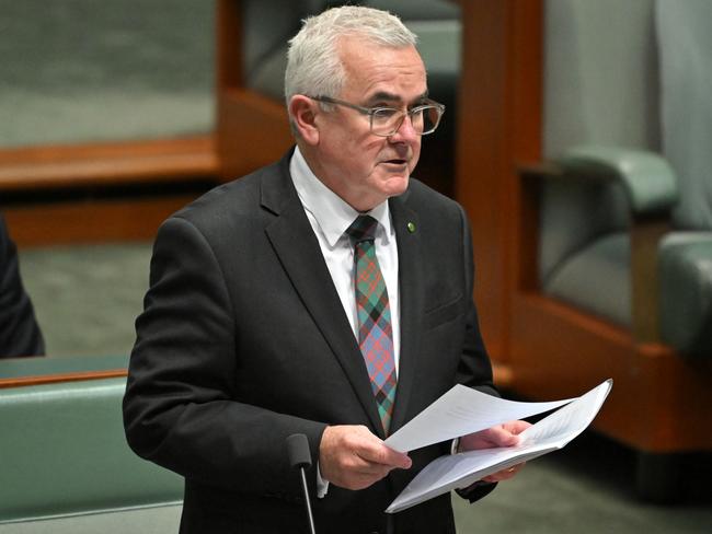 Andrew Wilkie revealed “off the book” drug testing of AFL players in parliament. Picture: Mick Tsikas