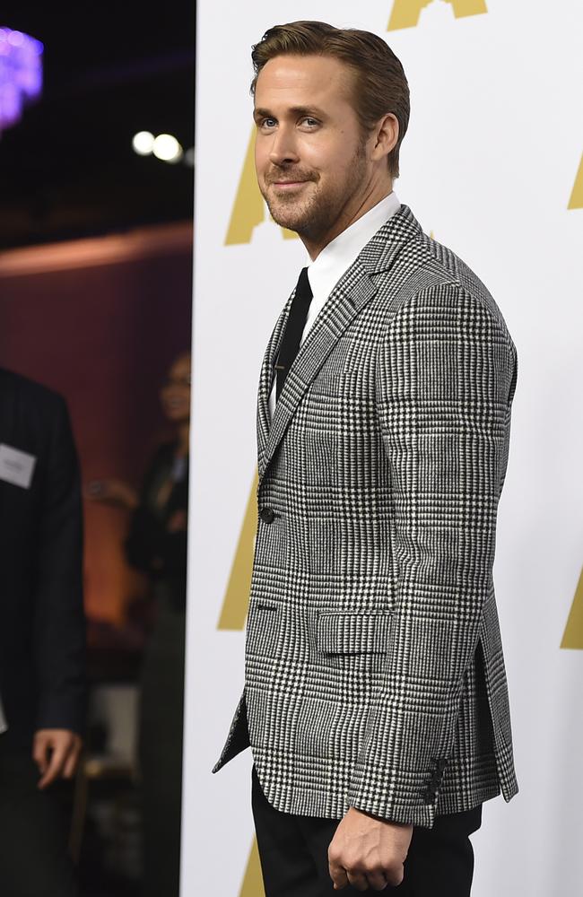 Ryan Gosling attends the 89th Annual Academy Awards Nominee Luncheon at The Beverly Hilton Hotel on February 6, 2017 in Beverly Hills, California. Picture: AP