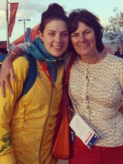 Melissa Hoskins with her mother Amanda. Picture: Supplied