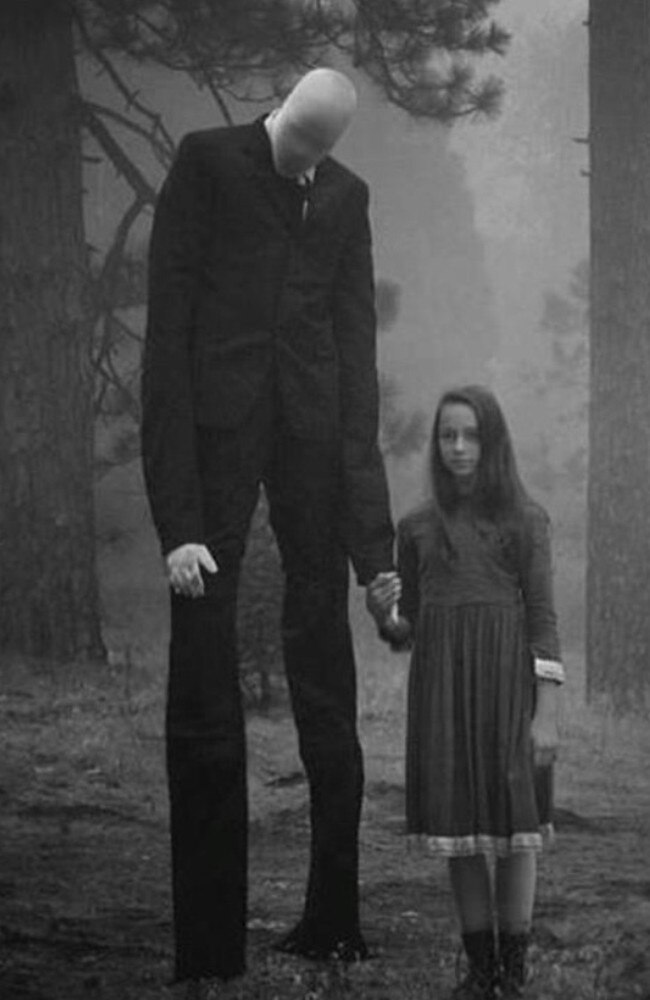 An artist's impression of Slenderman. Credit: Imgur