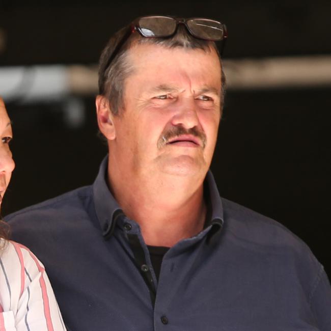 Glenn Stone outside court earlier this week. Picture: Richard Dobson