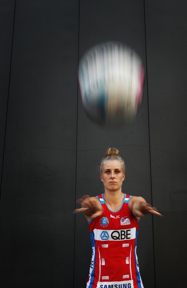 Portrait of Sydney Swifts defender Maddy Turner. Picture. Phil Hillyard