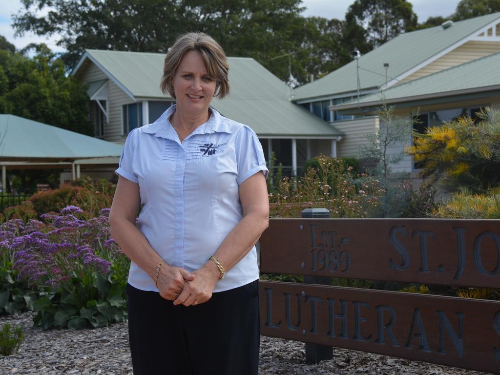 TOP JOB: St John's Lutheran School Principal Karyn Bjelke Petersen.