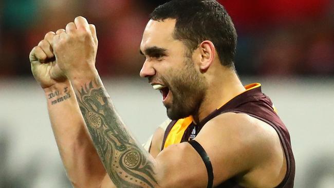 Shaun Burgoyne was huge when the match had to be won against Sydney.