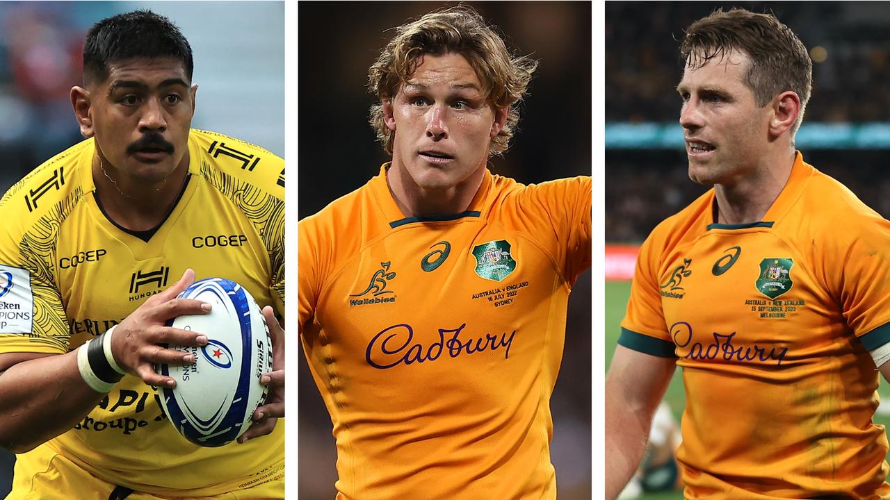Will Skelton and Bernard Foley have been called up for the Wallabies while Michael Hooper returns. Photo: Getty Images