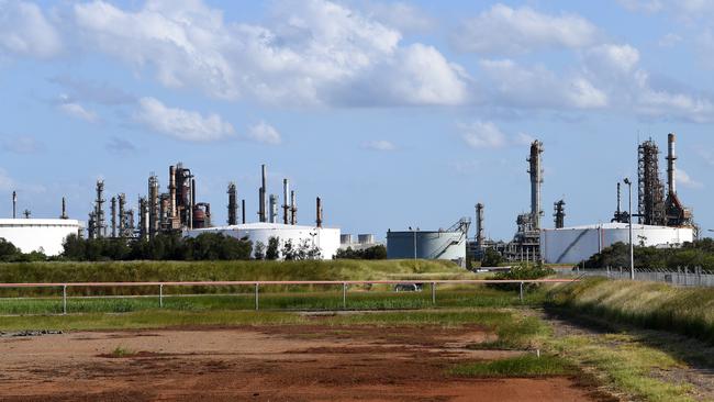 The Lytton refinery in Brisbane. Picture: AAP