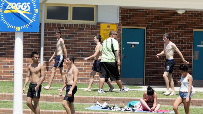 The pools were hugely popular.