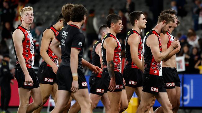 The Saints are currently a bit of a rabble. (Photo by Michael Willson/AFL Photos via Getty Images)