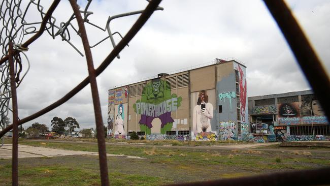 North Geelong power station in Mackey St North Geelong. Picture: Alison Wynd