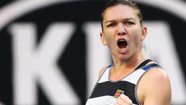 Simona Halep is ready to take on Serena Williams. Picture: Getty Images 