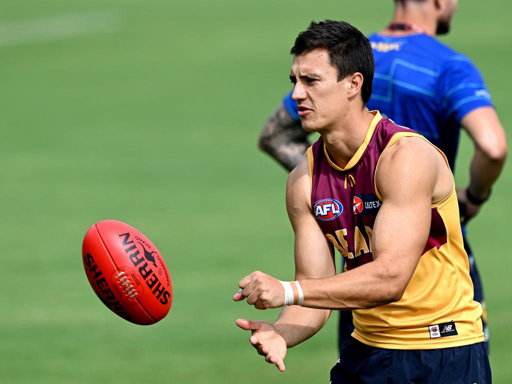 Hugh McCluggage will remain with the Brisbane Lions until at least 2031. Picture: Bradley Kanaris/Getty Images