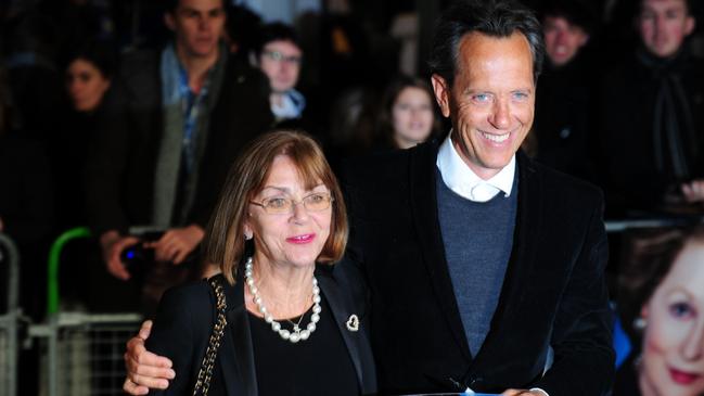 British actor Richard E. Grant with his wife Joan Washington in 2012. Picture: AFP