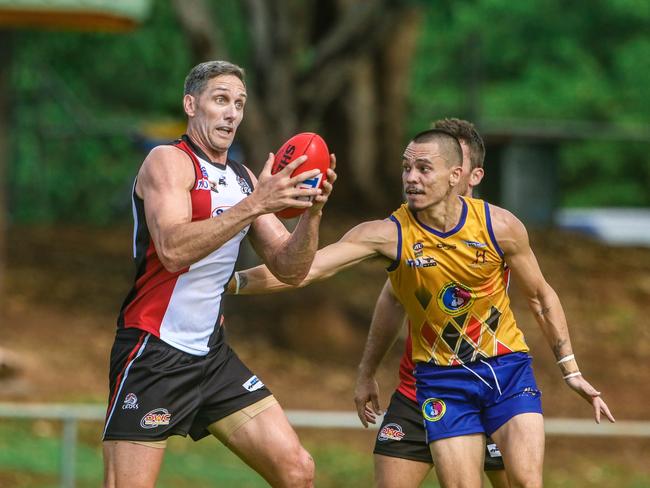 Wanderers upset the Harry Taylor party at Norbuilt Oval. Picture: Glenn Campbell