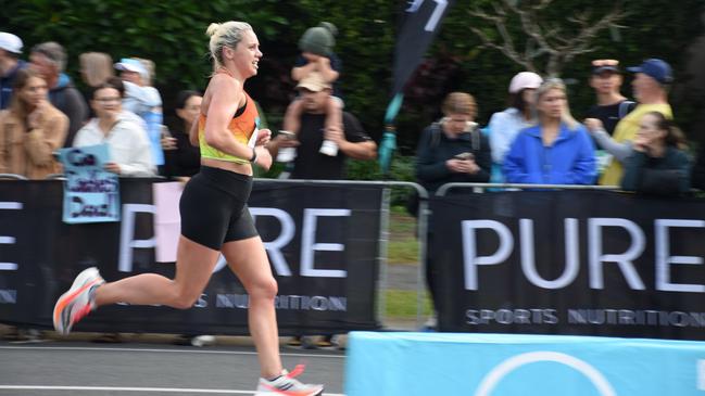 Some of the magic moments and action from the ASICS Runaway Noosa Marathon. Photo: Mark Furler