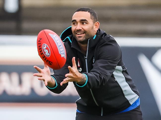 Shaun Burgoyne says Carr has the tools to do the job. Picture: Tom Huntley