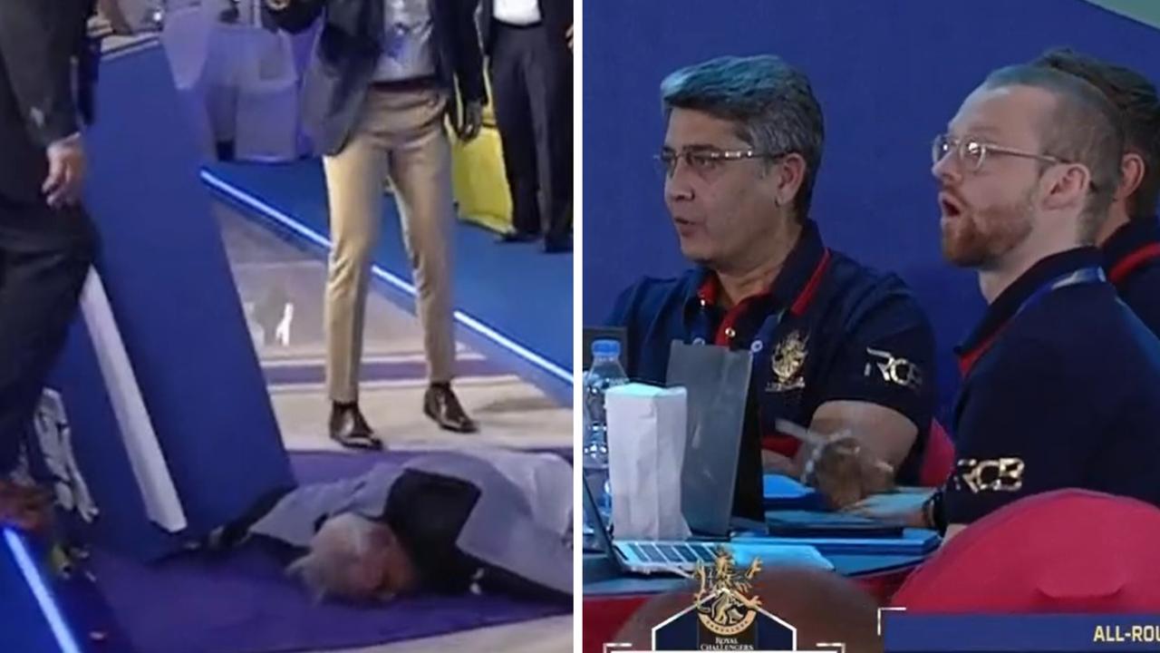 IPL Auction 2022 Indian Premier League, auctioneer collapses, who is Hugh Edmeades, what happened, video, news