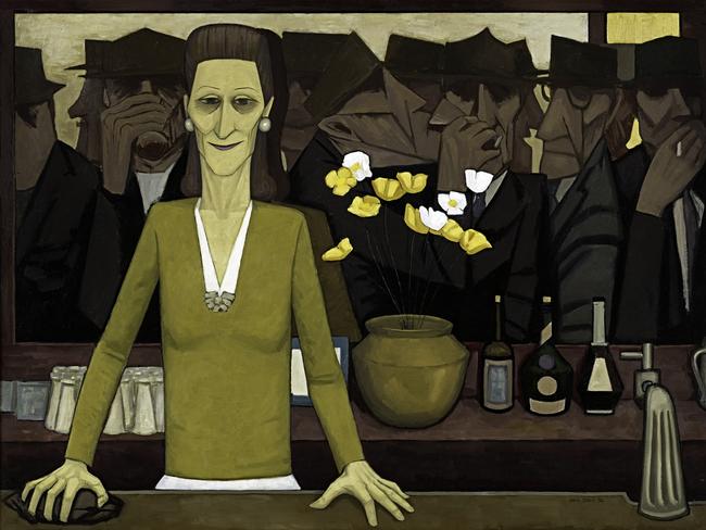 John Brack, The Bar, 1954