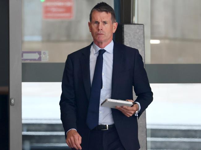 CS Energy boss Andrew Bills leaves the Brisbane Federal Court. Picture: NewsWire/Tertius Pickard