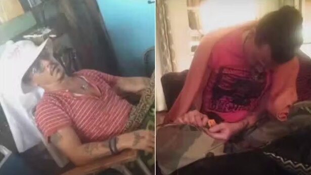 Johnny Depp passed out in 2013. Picture: Supplied